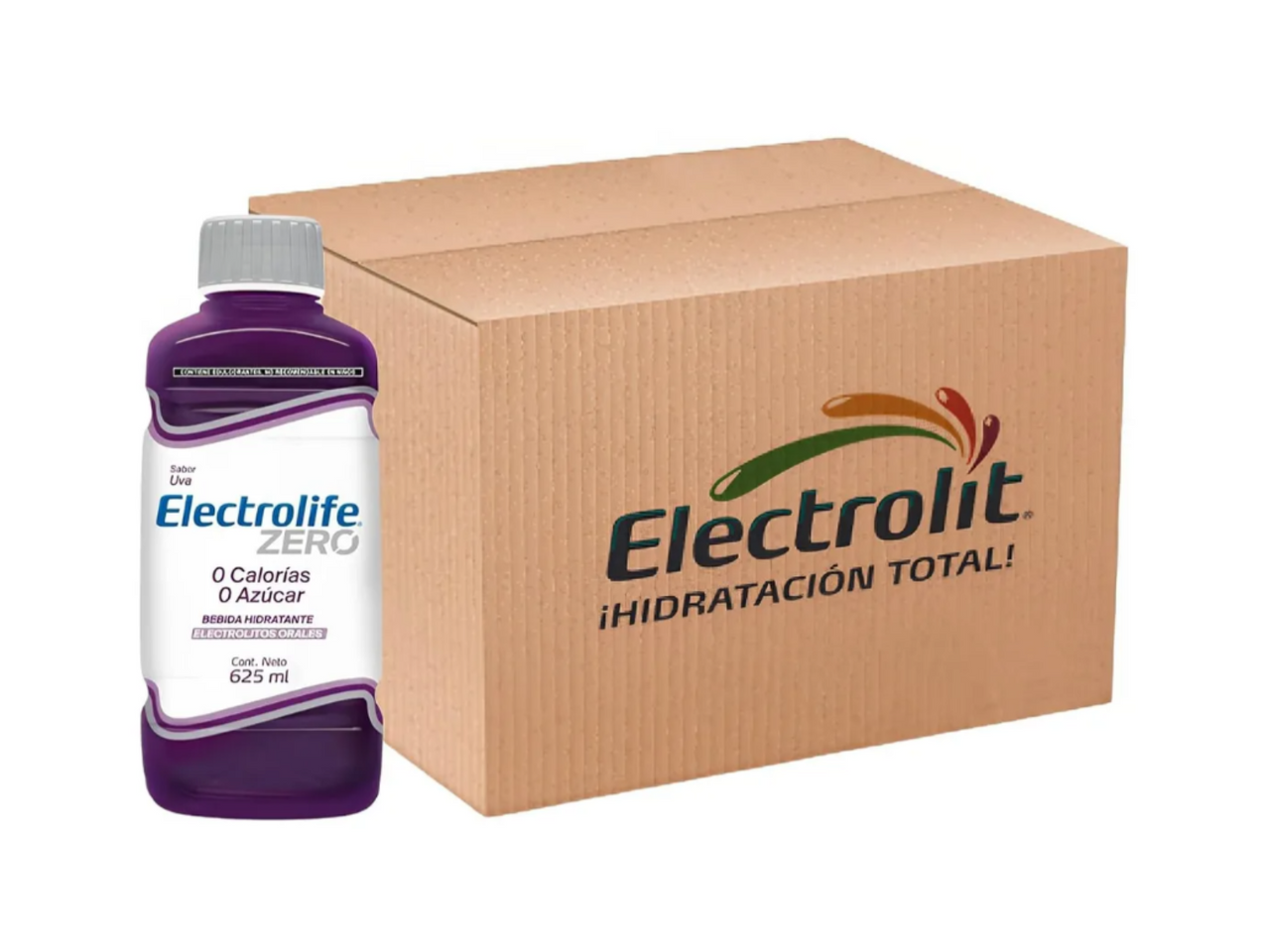 Suero Electrolife Zero Uva 625 Ml (12 pack)