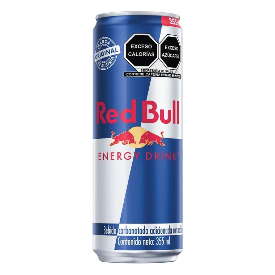 Bebida Red Bull (Energizante Mental-Corporal) 355 Ml