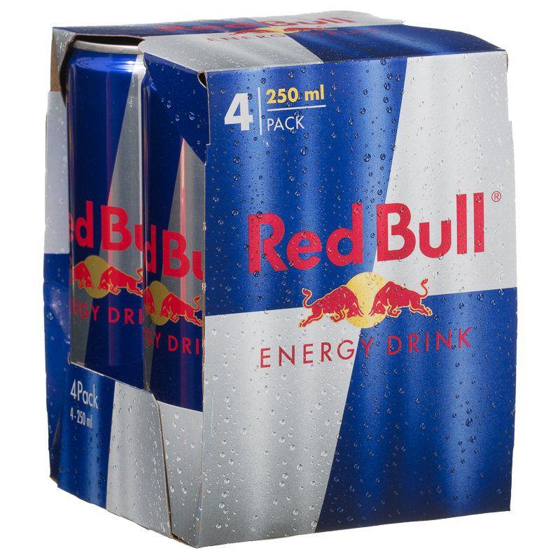 Bebida Red Bull 4Pack 250 Ml