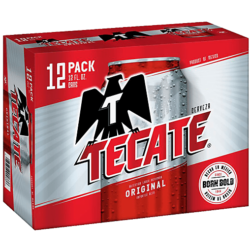 Cerveza Tecate 12-Pack Lt 355 Ml