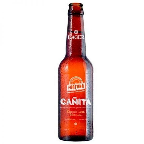 Cerveza Fortuna Cañita 355 Ml