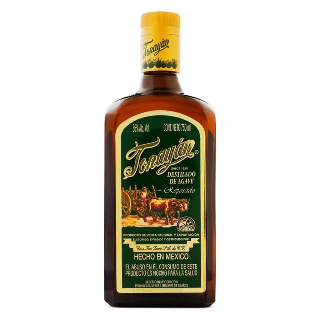 Destilado De Agave Licor De Caña Tonayan Exportacion 750 Ml