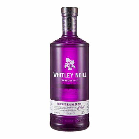 Ginebra Whitley Neill Rhubab 750 Ml