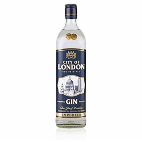 Ginebra Ginebra City Of London 41.3ºav 750 Ml
