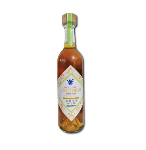 Licor De Damiana Once Letras 750 Ml