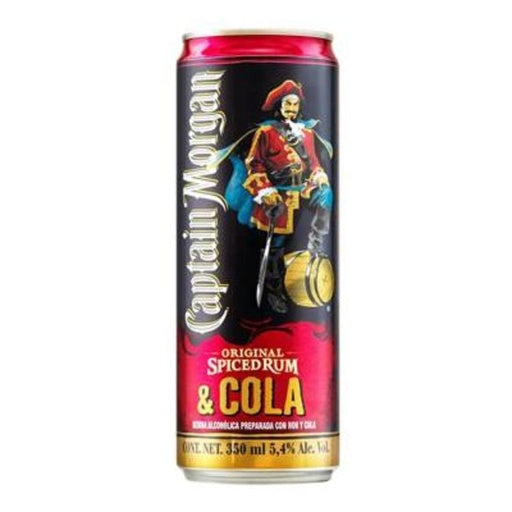 Bebida Preparada Captain Morgan/Cola Lt 350 Ml