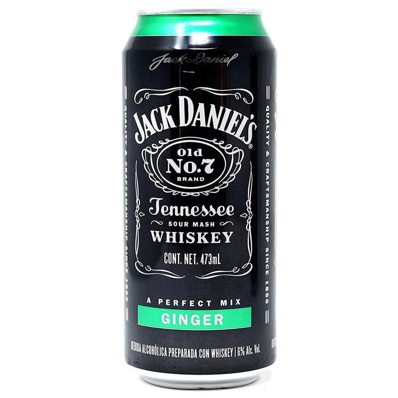 Bebida Preparada Jack Daniels/Ginger 473 Ml