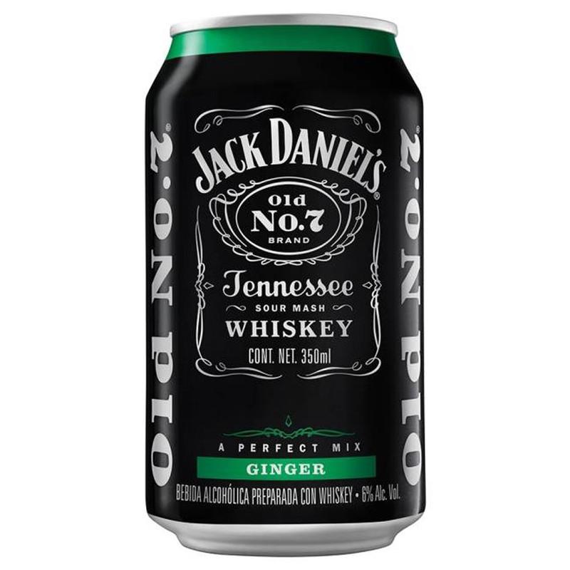 Bebida Preparada Jack Daniels/Ginger 350 Ml