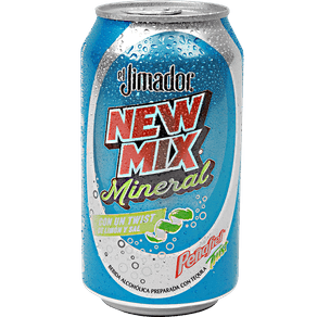 Bebida Preparada New Mix Jimador Mineral Limon Lata 350 Ml