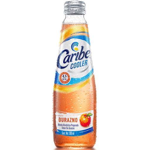 Bebida Preparada Caribe Cooler Durazno 300 Ml