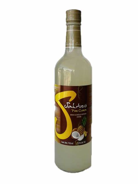 Bebida Preparada Salutzo Piña Colada 750 Ml