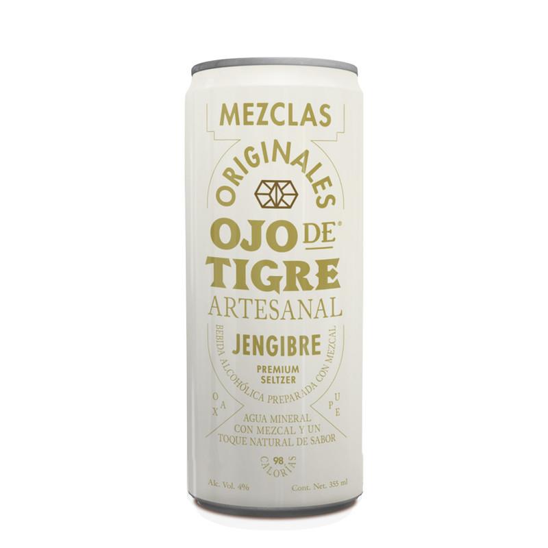 Bebida Preparada Mezcal Ojo De Tigre Jengibre 355 Ml