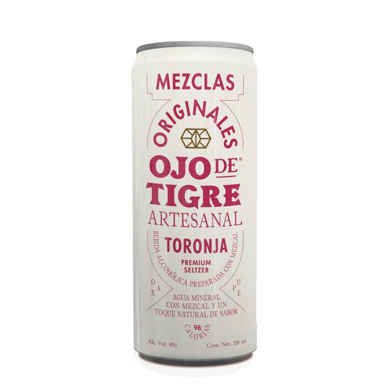 Bebida Preparada Mezcal Ojo De Tigre Toronja 355 Ml