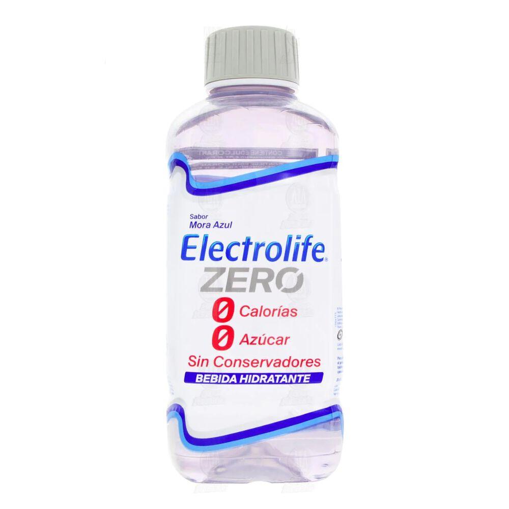 Suero Electrolife Zero Mora Azul 625 Ml