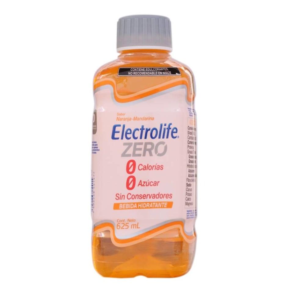 Suero Electrolife Zero Naranja/Mandarina 625Ml (12 pack)