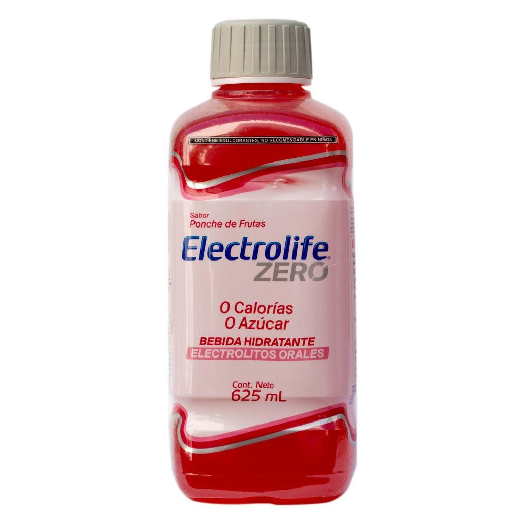 Suero Electrolife Zero Ponche Frutas 625 Ml