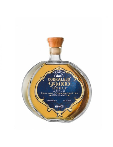 Tequila Corralejo 99000 Horas Añejo 750 Ml