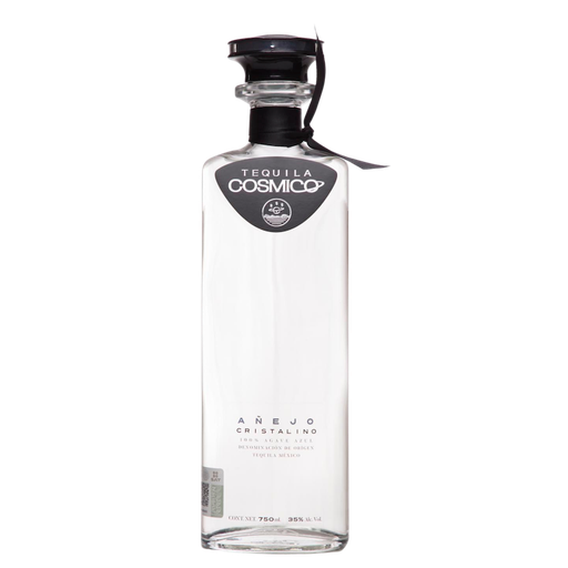 Tequila Cosmos Añejo Cristalino 750 Ml