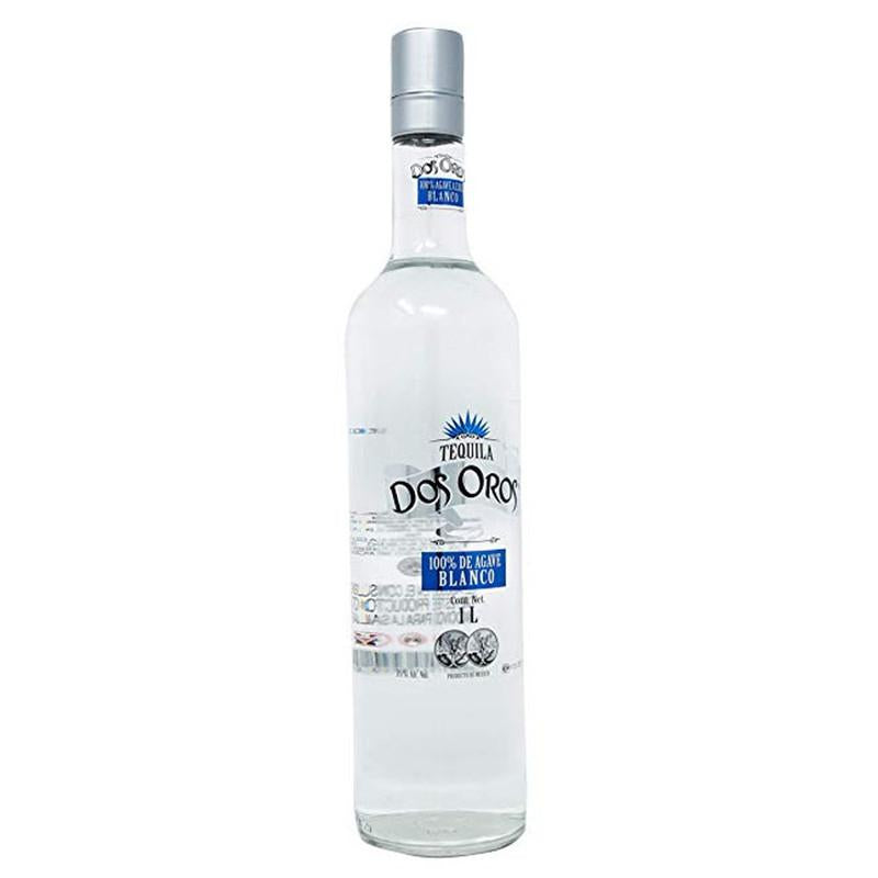 Tequila Dos Oros Bco 100% 1 L