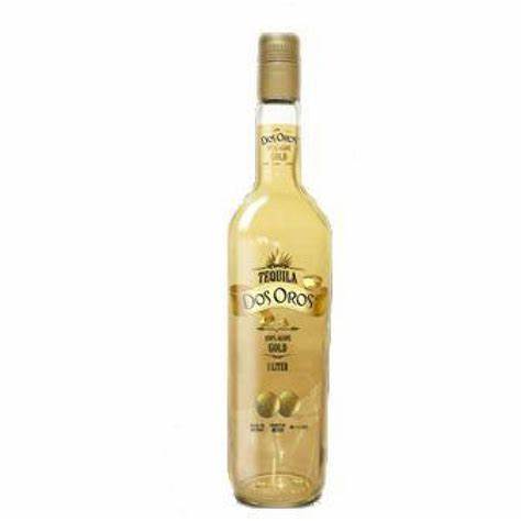 Tequila Dos Oros Reposado 100% 1 L