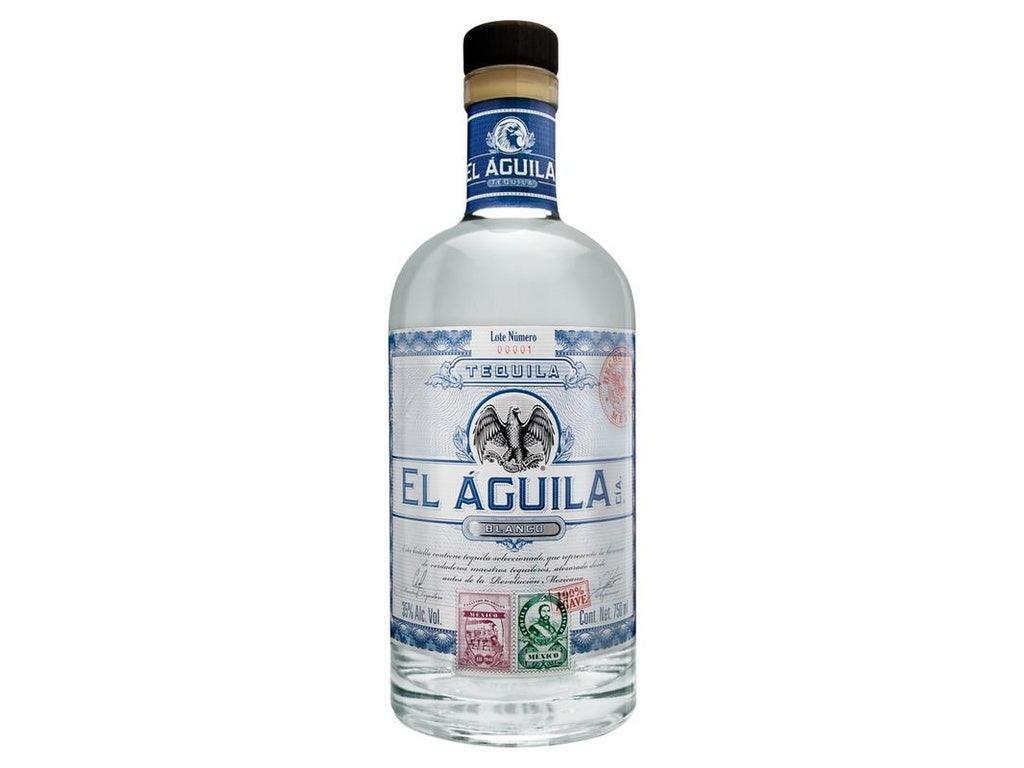 Tequila El Aguila Cia Blanco 750 Ml
