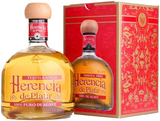 Tequila Herencia De Plata Añejo 750 Ml