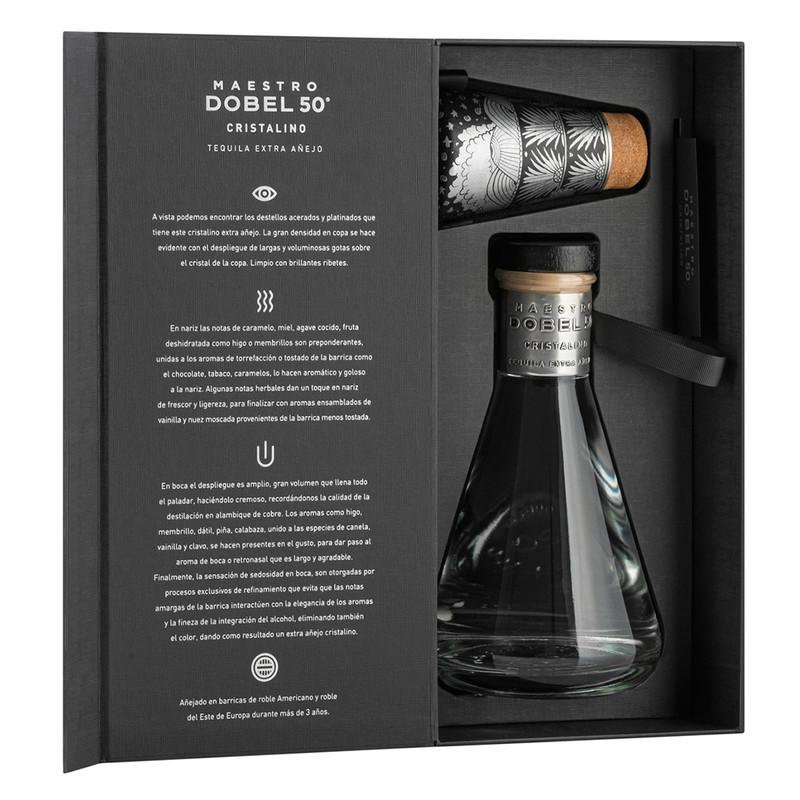 Tequila Maestro Dobel 50 Cristalino Onora 750 Ml
