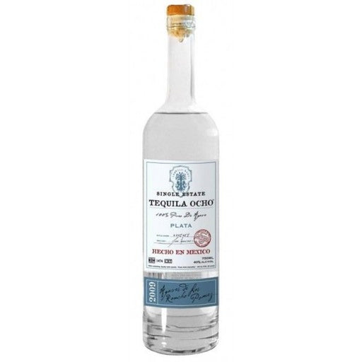 Tequila Muestra No. Ocho Plata Puntas 750 Ml