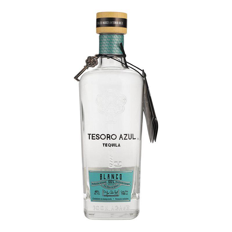 Tequila Tesoro Azul Blanco 750 Ml