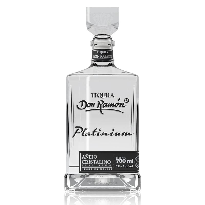 Tequila Don Ramon Añejo Cristalino Platinum 700 Ml
