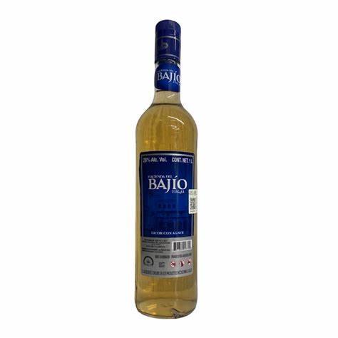 Tequila Hacienda Del Bajio Vidrio Amarillo 960 Ml