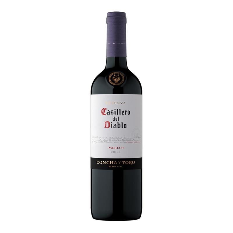 Vino Tinto Casillero Del Diablo Merlot 750 Ml