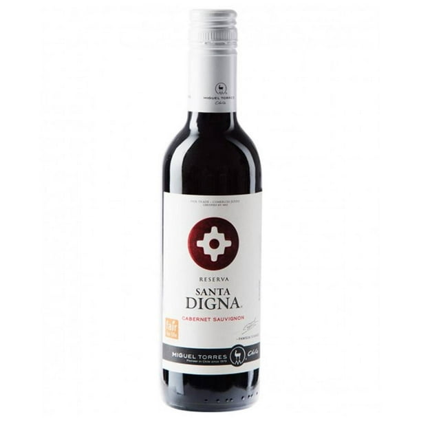 Vino Tinto Torres Santa Digna Cabernet Sauvignon 187 Ml