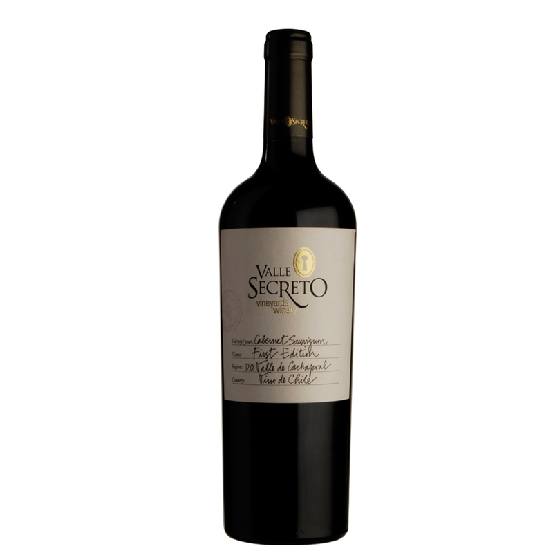 Vino Tinto Valle Secreto Cabernet Sauvignon First Edition 750 Ml