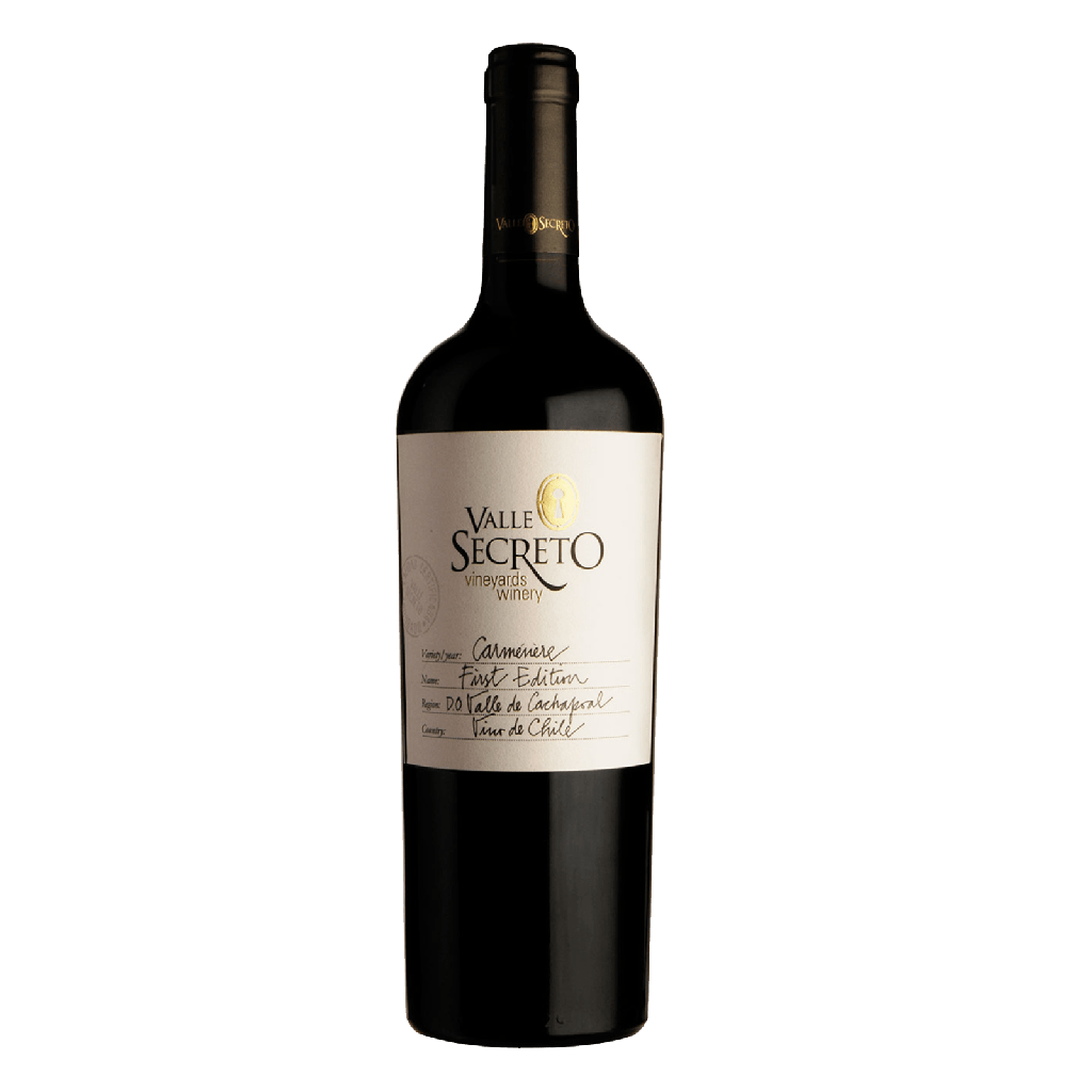 Vino Tinto Valle Secreto Carmenere First Edition 750 Ml