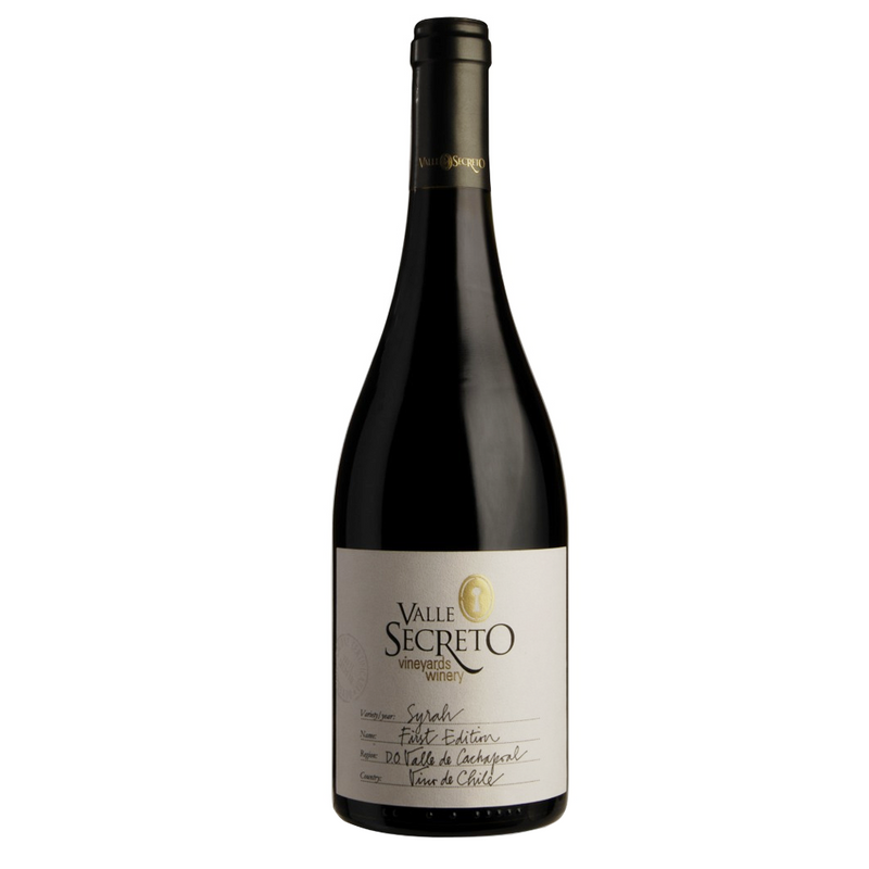 Vino Tinto Valle Secreto Syrah First Edition 750 Ml