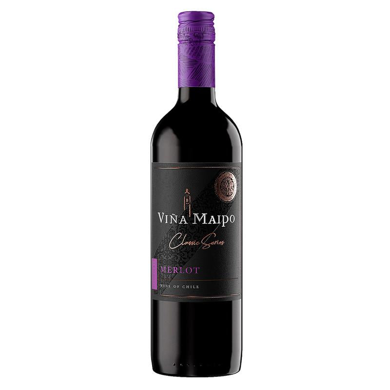 Vino Tinto Viña Maipo Merlot 750 Ml