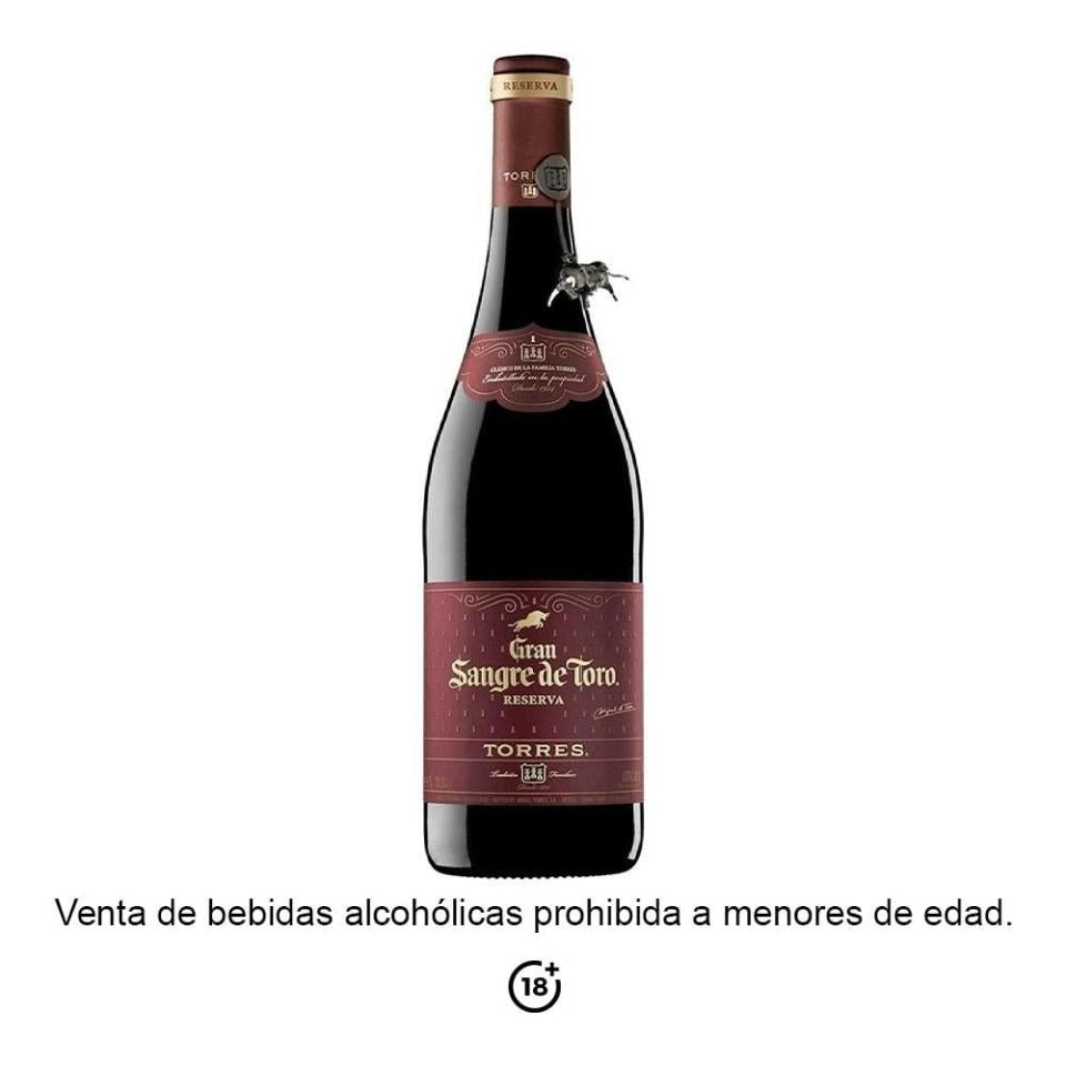 Vino Tinto Torres Gran Sangre De Toro 750 Ml