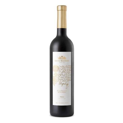 Vino Tinto Casa Madero Gran Reserva Shiraz 750 Ml