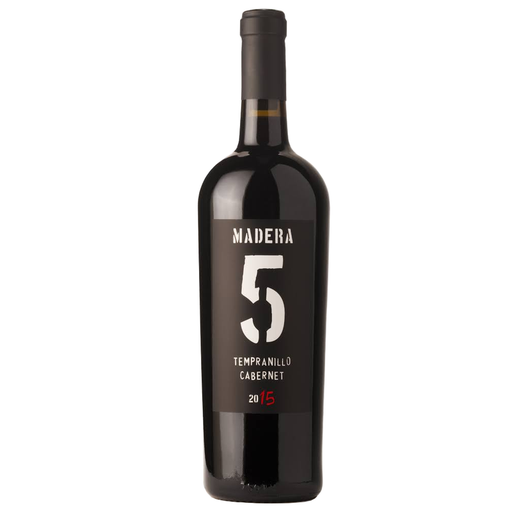 Vino Tinto Madera 5 Tempranillo Cabernet Sauvignon 750 Ml