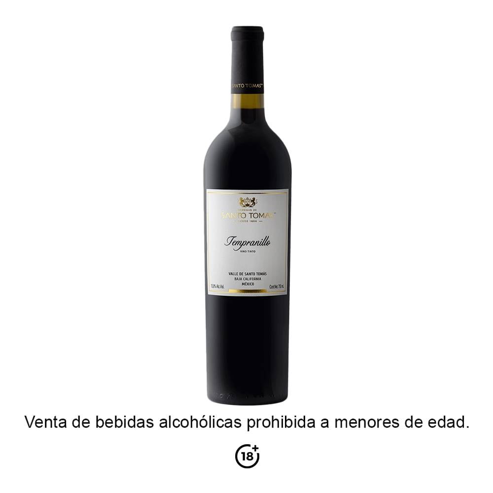 Vino Tinto Santo Tomás Tempranillo 750 Ml