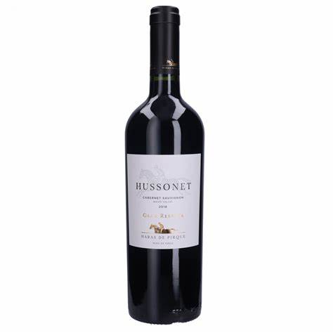 Vino Tinto Haras Del Pirque Hussonet Gran Reserva Cabernet Sauvignon 750 Ml