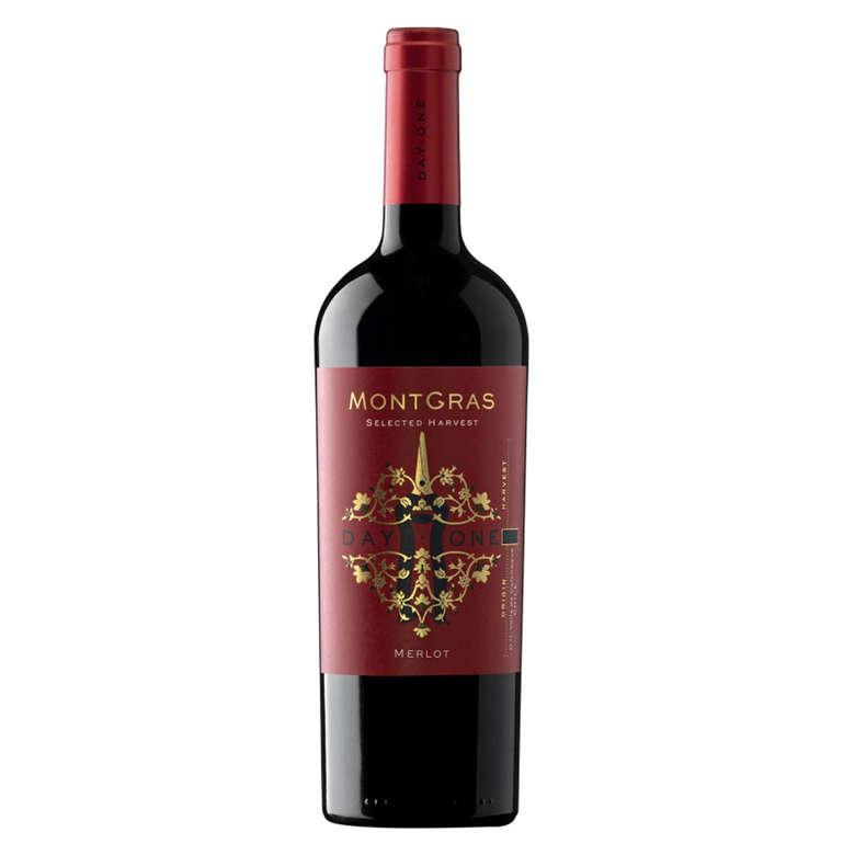 Vino Tinto Montgras Day One Merlot 750 Ml