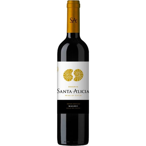 Vino Tinto Santa Alicia Reserva Malbec Vt 750 Ml