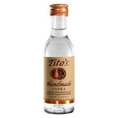 Vodka Mini Vodka Titos 50 Ml