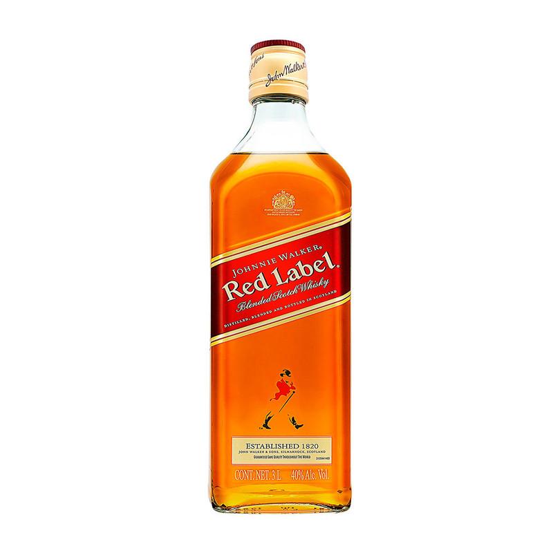 Whisky Johnnie Walker Etiqueta Roja 3 L