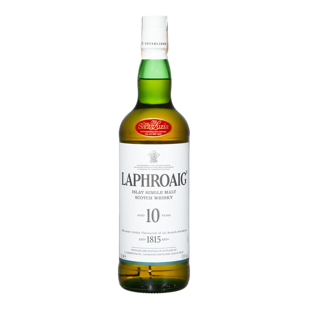 Whisky Laphoraig 10 Años 750 Ml
